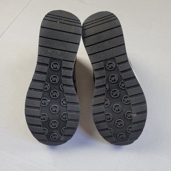 Michael Kors Neo Osker Wedges Boots Stylish MK Logo Ankle Booties for Girls - Picture 8 of 12